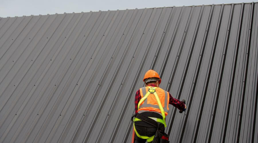 Professional metal roof installation services in Mountain, ND